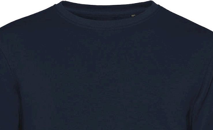 Φούτερ Crewneck Wu31B B C Organic Inspire Navy ανδρικά Simple Wear