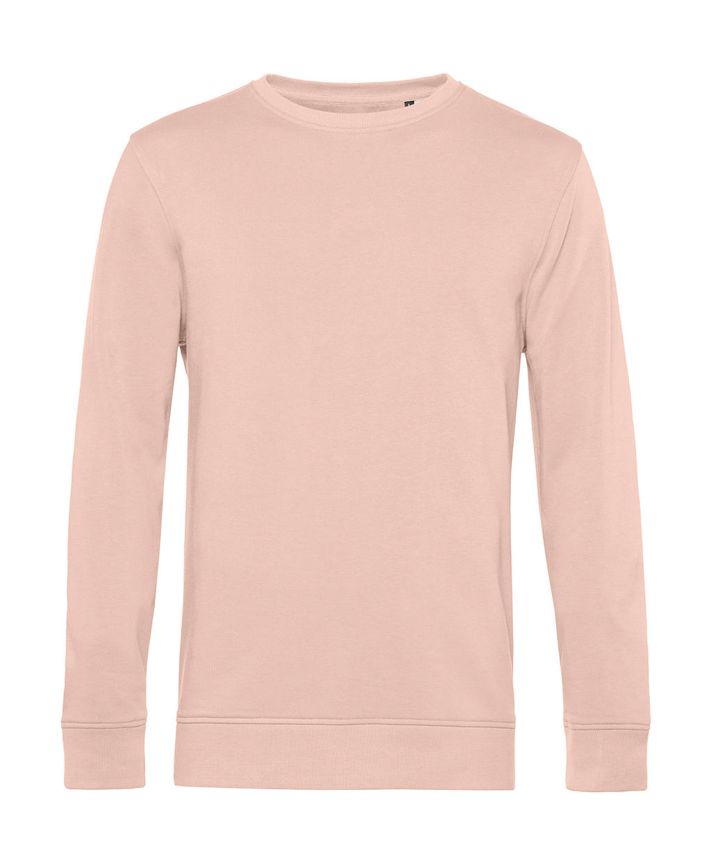 Φούτερ Crewneck Wu31B B C Organic Inspire Soft Rose ανδρικά Simple Wear