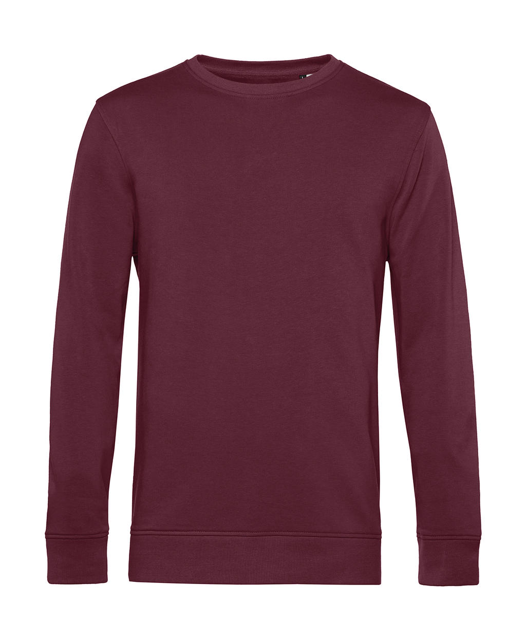 Φούτερ Crewneck WU31B B & C Organic Inspire Burgundy