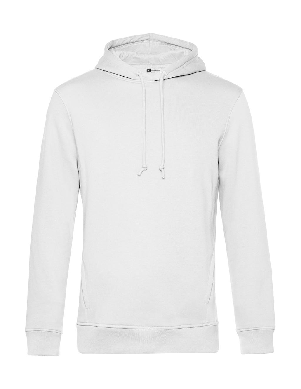 Organic Hoodie Φούτερ WU33B B & C White