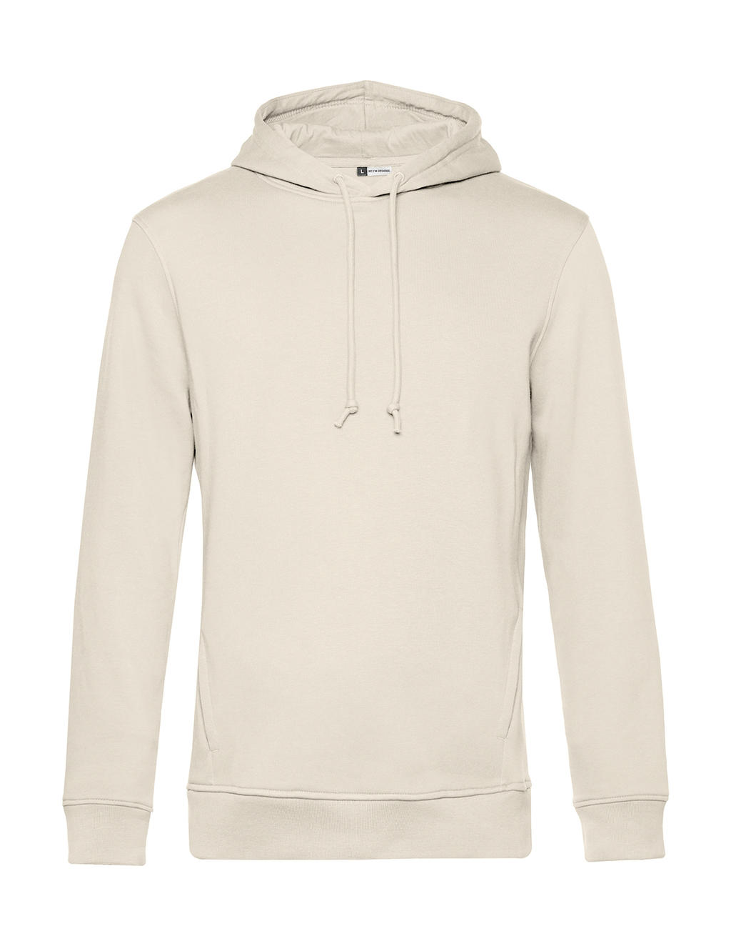 Organic Hoodie Φούτερ WU33B B & C Off White