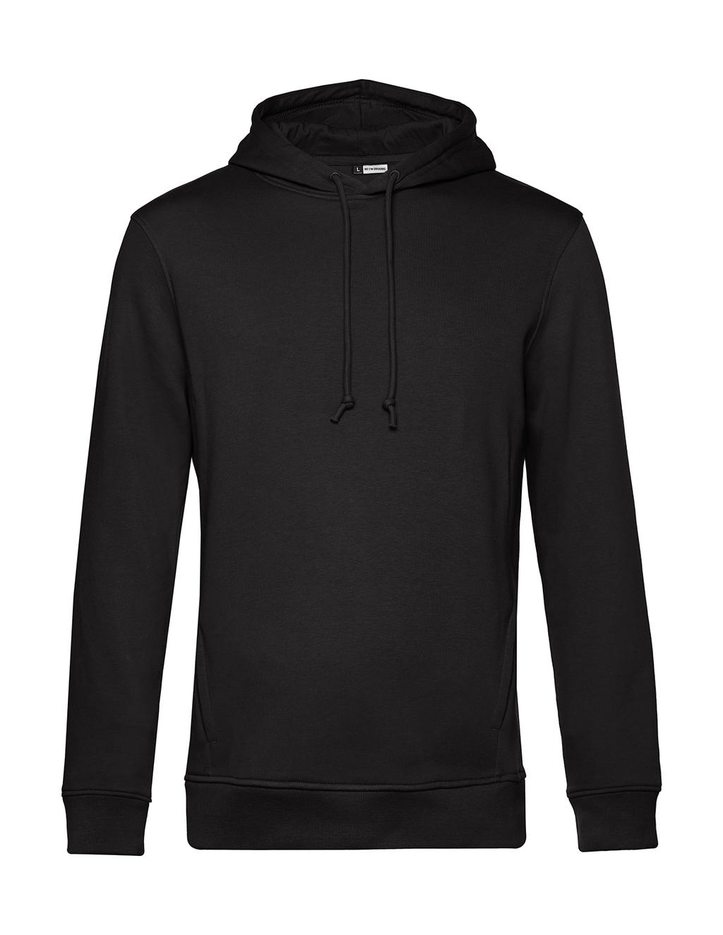 Organic Hoodie Φούτερ WU33B B & C Black Pure