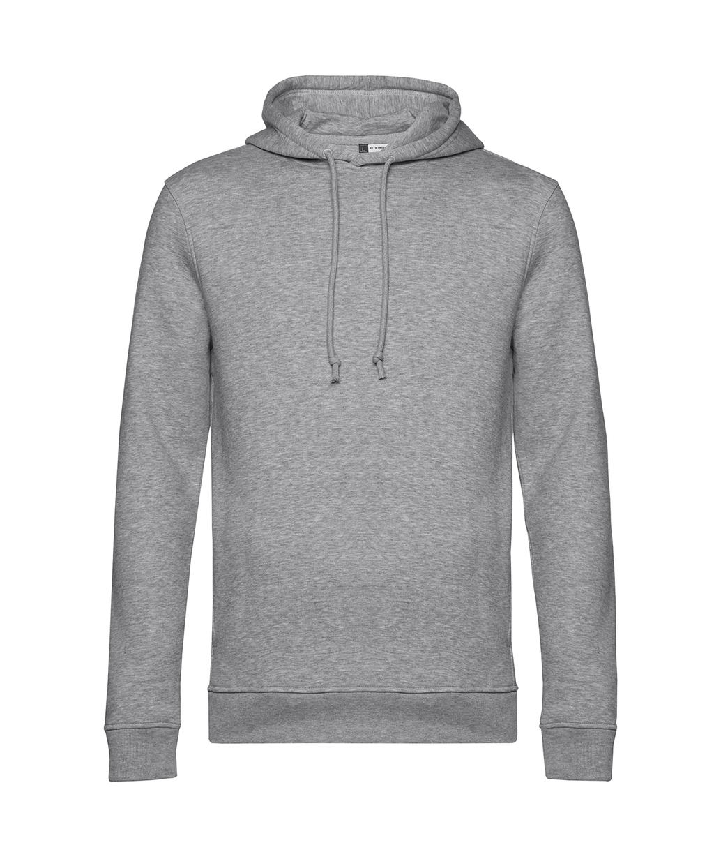 Organic Hoodie Φούτερ WU33B B & C Heather Grey