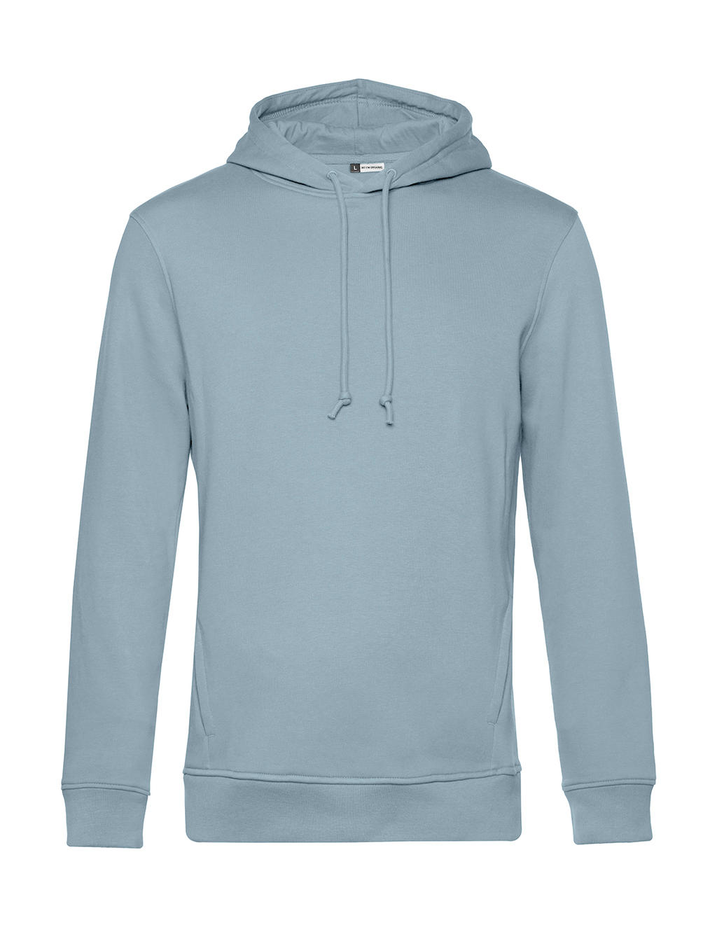 Organic Hoodie Φούτερ WU33B B & C Blue Fog