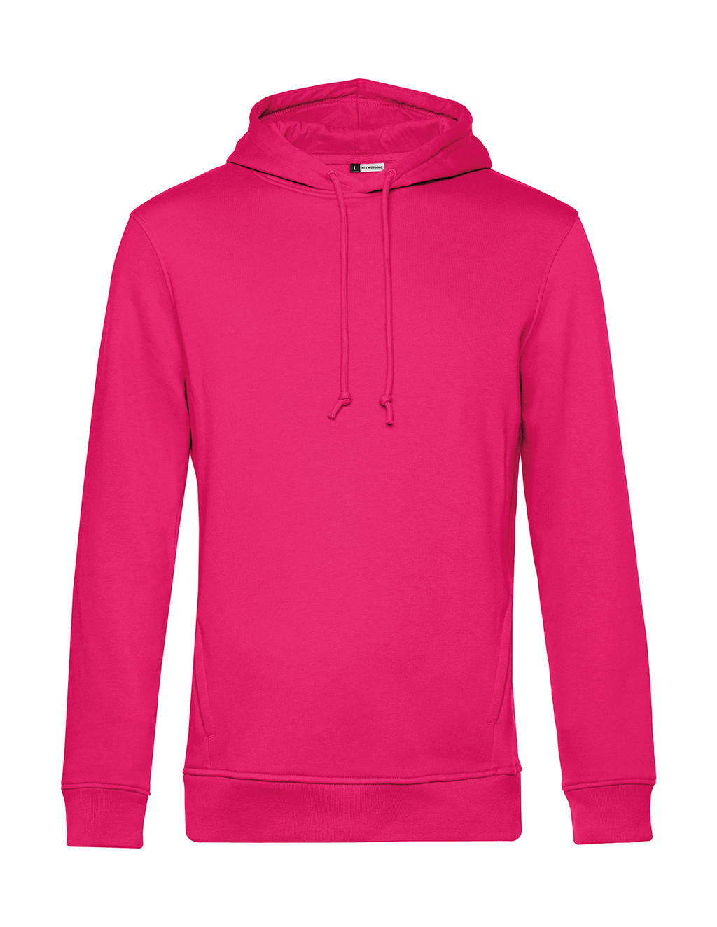 Organic Hoodie Φούτερ WU33B B & C Magenta Pink
