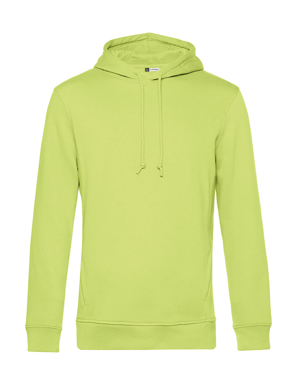 Organic Hoodie Φούτερ WU33B B & C Lime