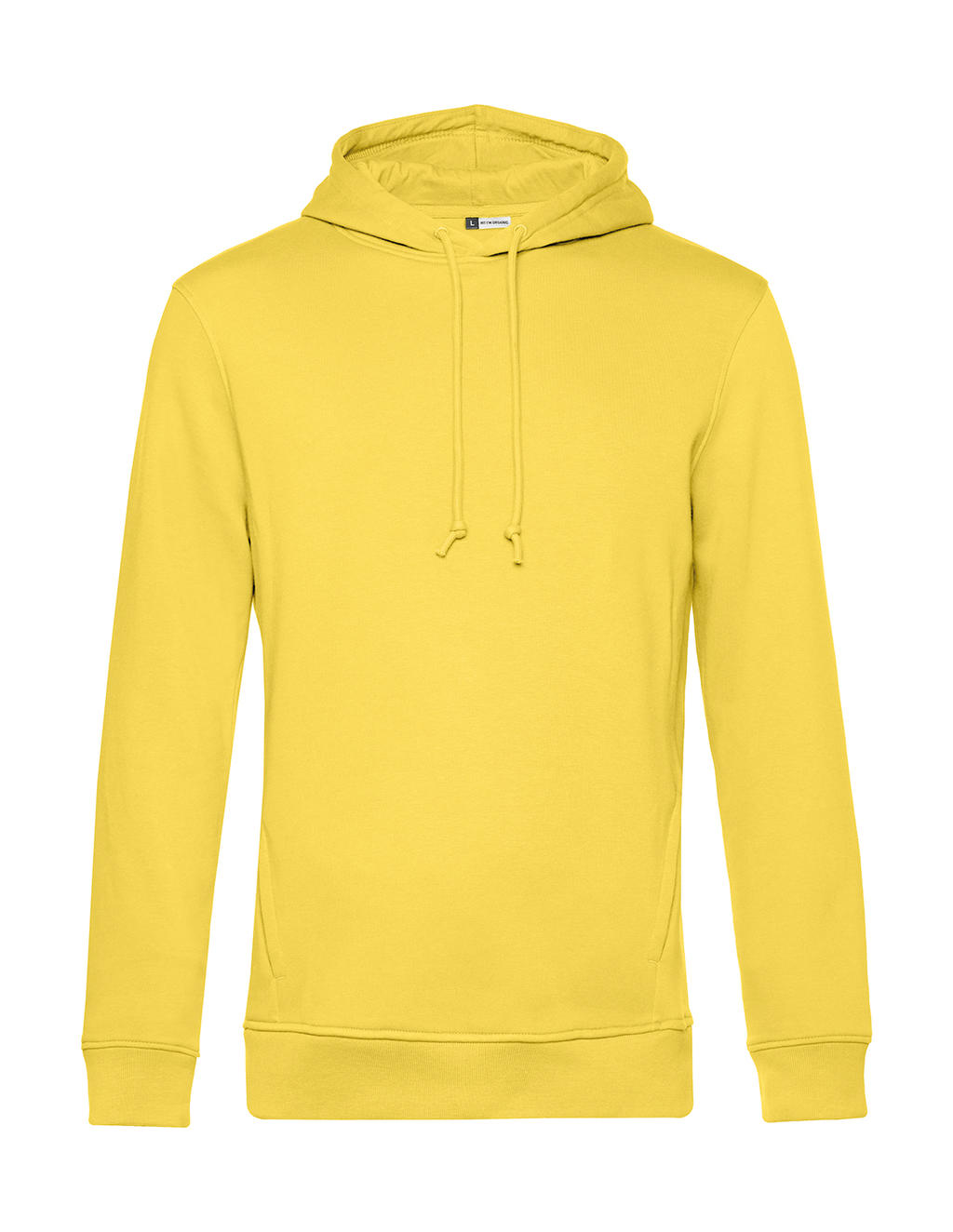 Organic Hoodie Φούτερ WU33B B & C Yellow Fizz
