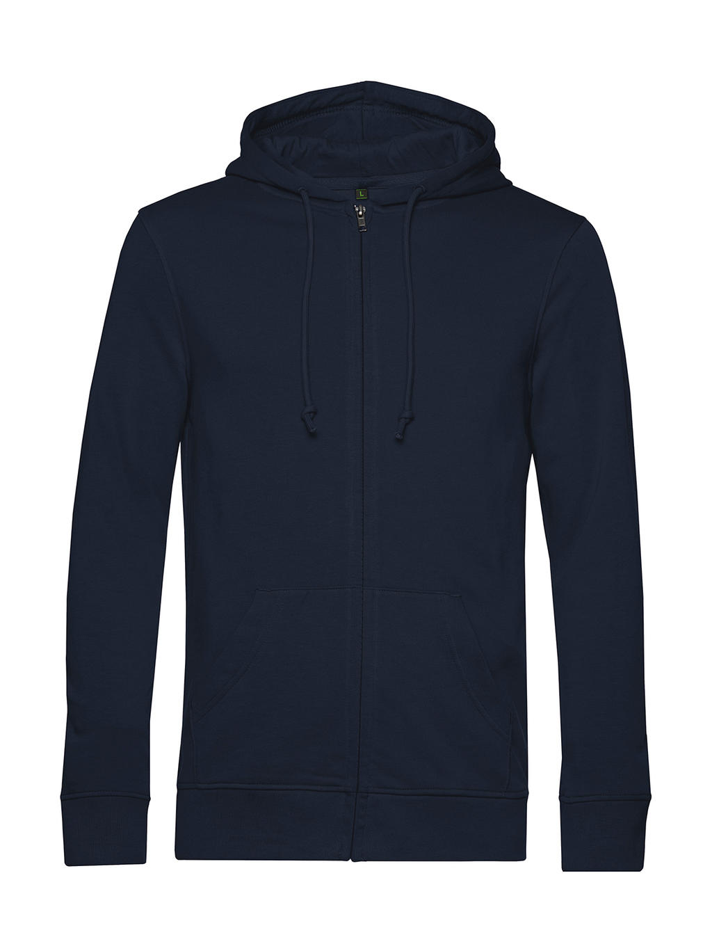 Φούτερ με Κουκούλα και Φερμουάρ WU35B B & C Inspire Organic Navy