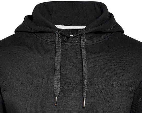 Φούτερ Hoodie Tagless Sgs270 Sg Dark Black ανδρικά Simple Wear