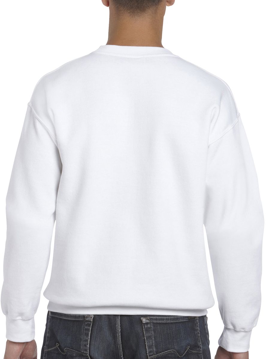Dryblend Crewneck Φούτερ Gildan 12000 White Outlet ανδρικά Simple Wear