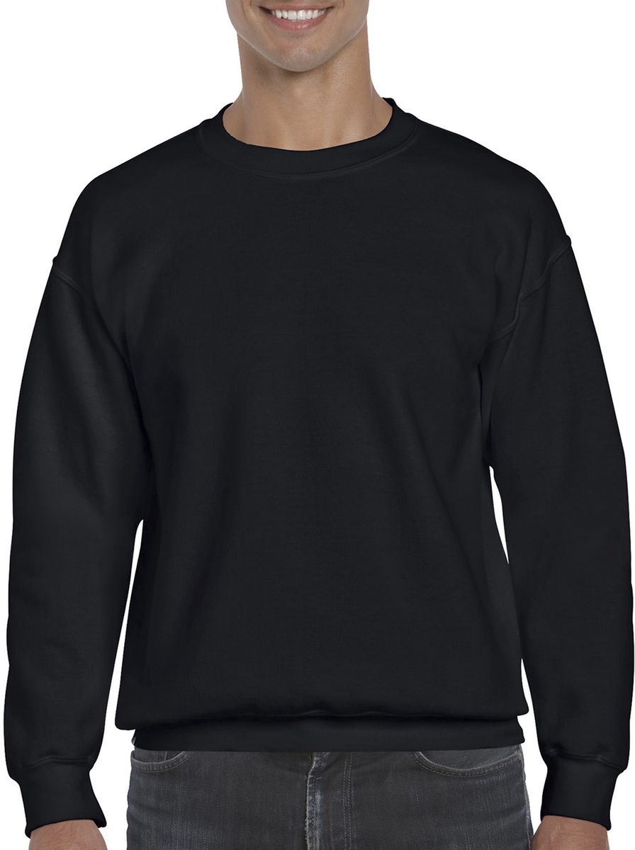 Φούτερ Crewneck 12000 Gildan DryBlend Black