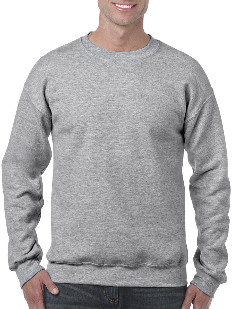 Φούτερ Crewneck 18000 Gildan Heavy Blend Sport Grey