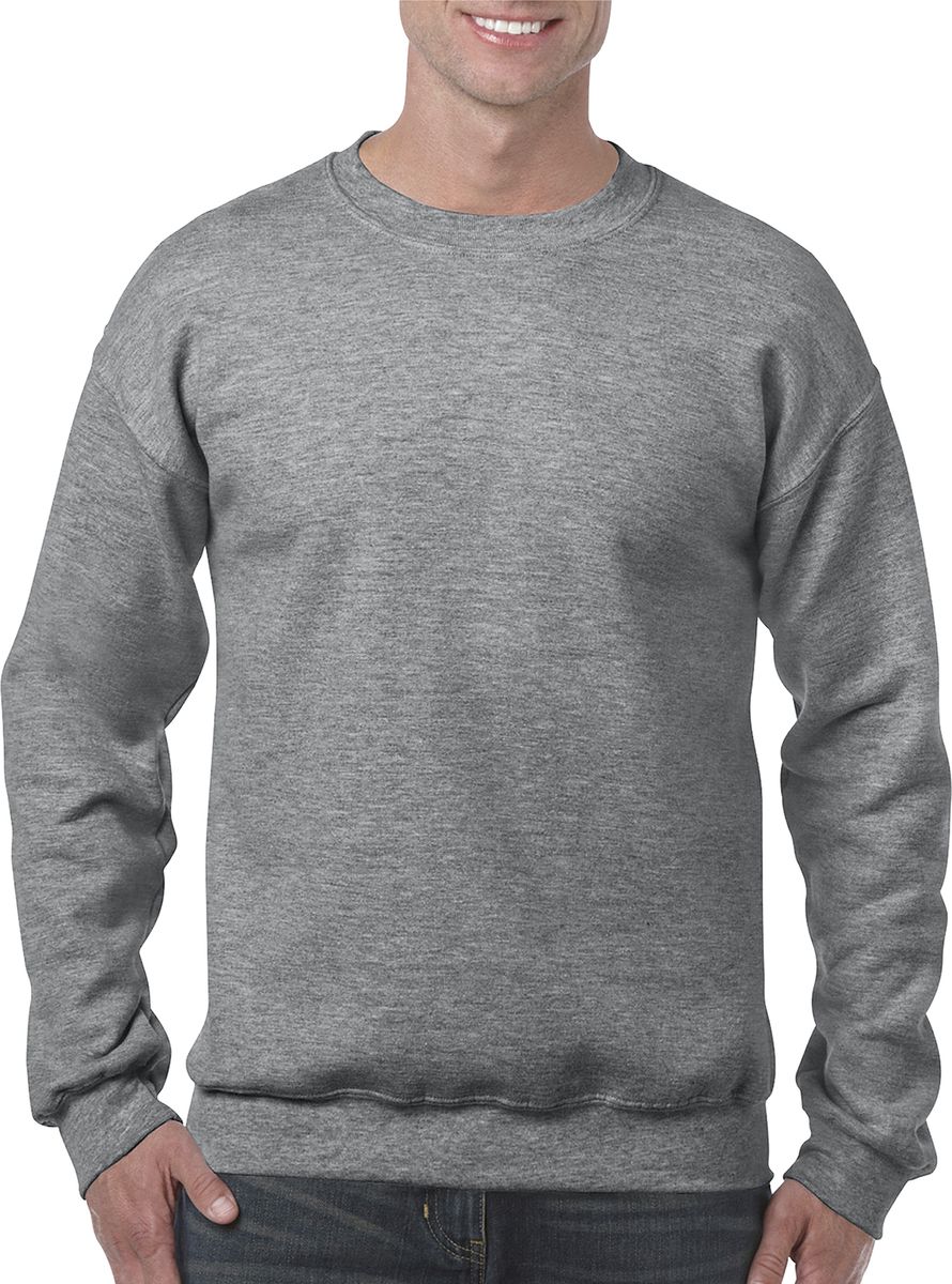 Φούτερ Crewneck 18000 Gildan Heavy Blend Graphite Heather