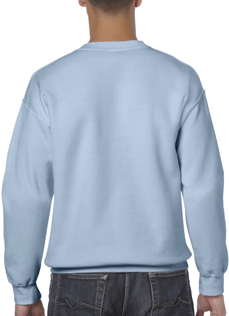 Heavy Blend Crewneck Φούτερ Gildan 18000 Light Blue ανδρικά Simple Wear