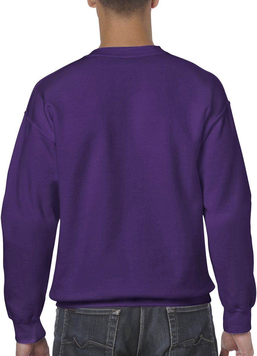Φούτερ Crewneck 18000 Gildan Heavy Blend Purple ανδρικά Simple Wear