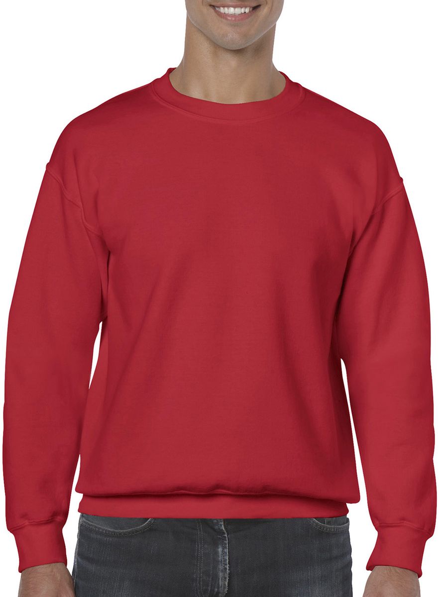 Φούτερ Crewneck 18000 Gildan Heavy Blend Red