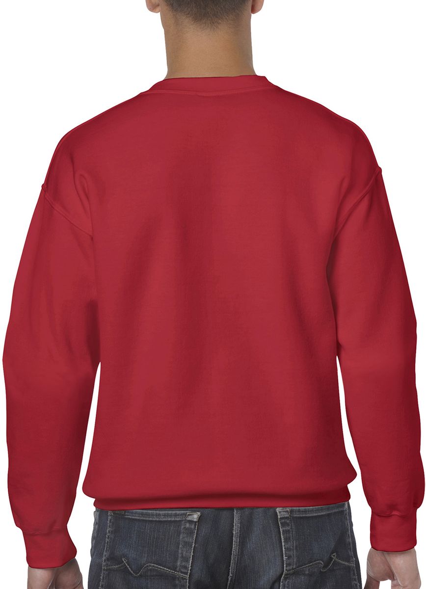 Φούτερ Crewneck 18000 Gildan Heavy Blend Red ανδρικά Simple Wear