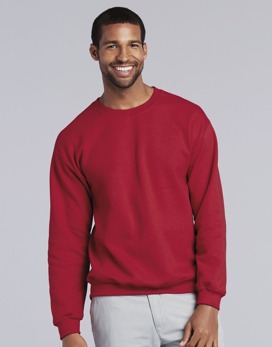 Φούτερ Crewneck 18000 Gildan Heavy Blend Cherry Red