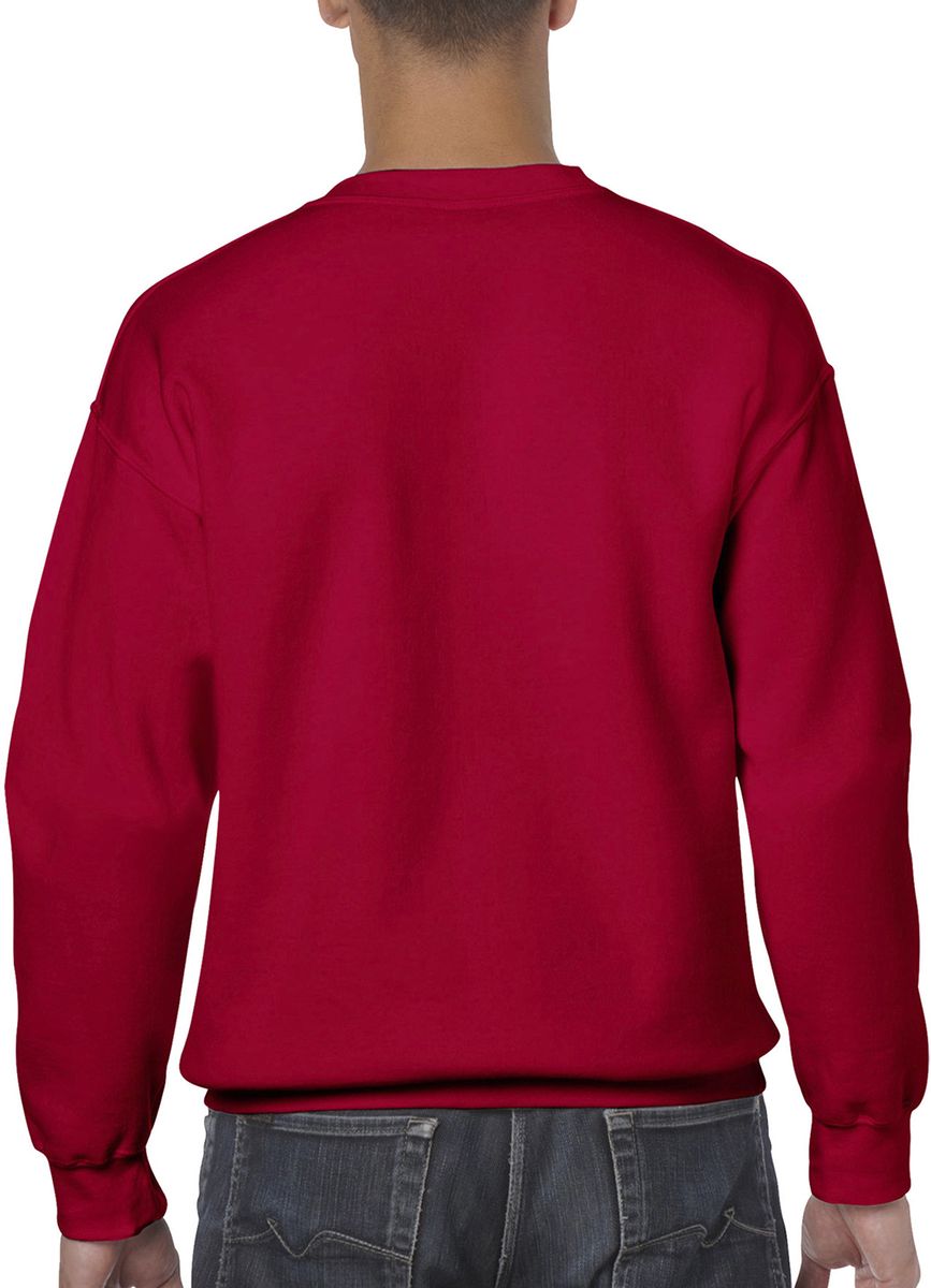 Φούτερ Crewneck 18000 Gildan Heavy Blend Cherry Red ανδρικά Simple Wear