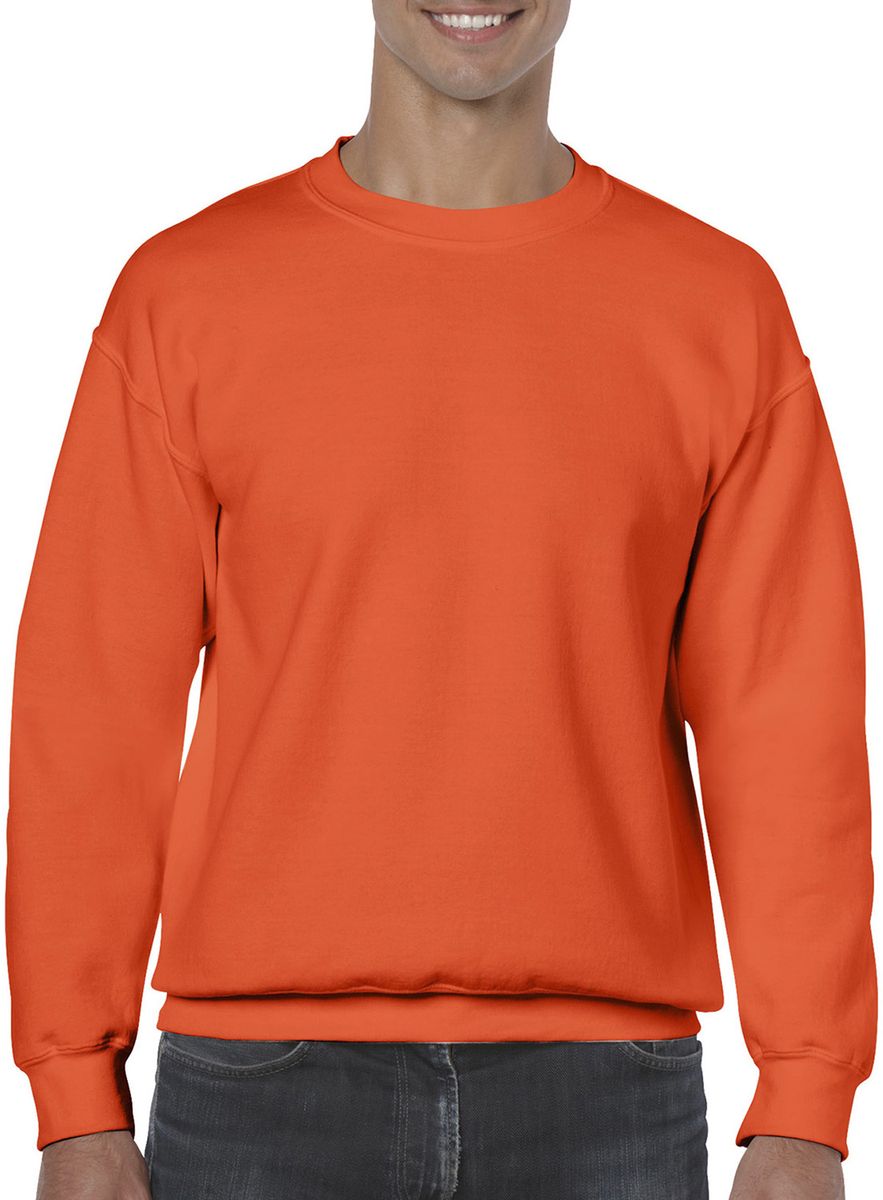 Φούτερ Crewneck 18000 Gildan Heavy Blend Πορτοκαλί