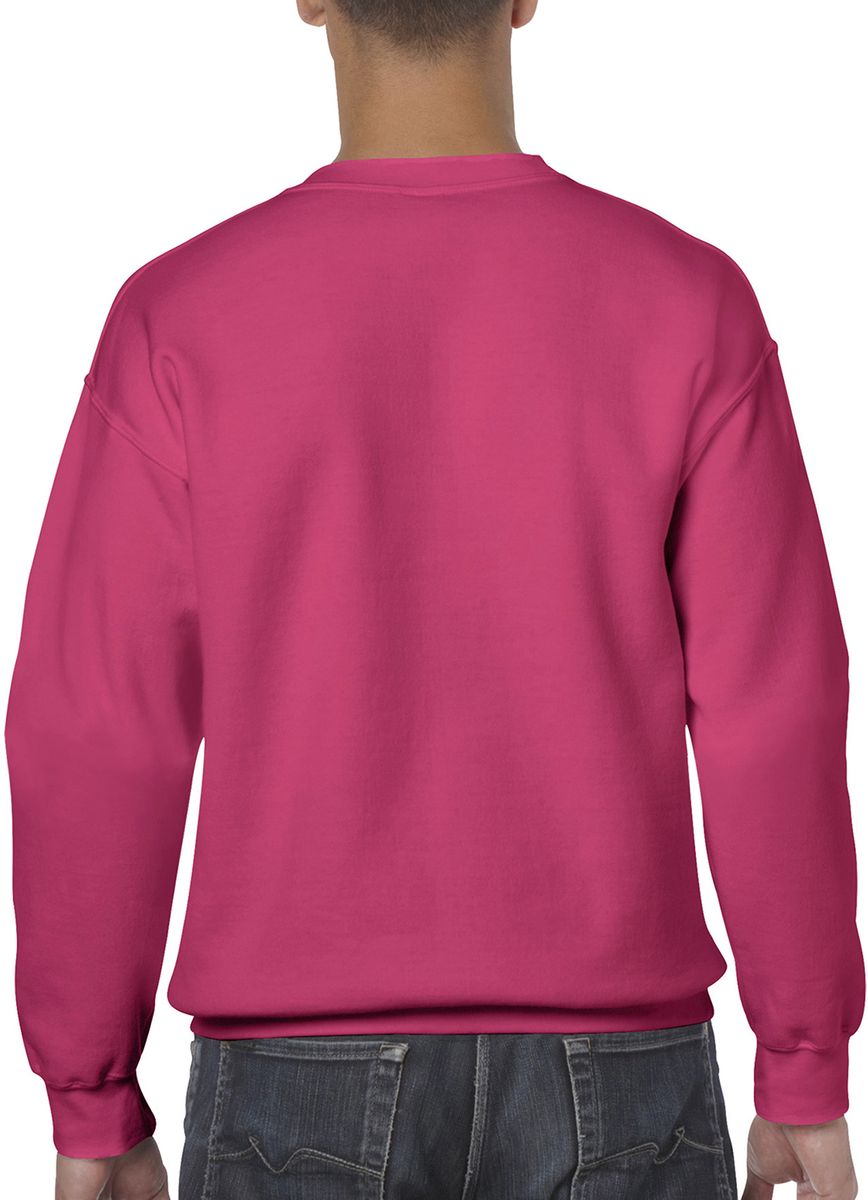 Φούτερ Crewneck 18000 Gildan Heavy Blend Heliconia ανδρικά Simple Wear