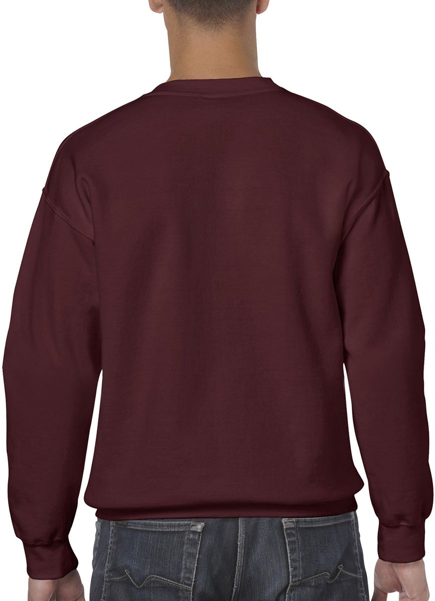 Φούτερ Crewneck 18000 Gildan Heavy Blend Maroon ανδρικά Simple Wear