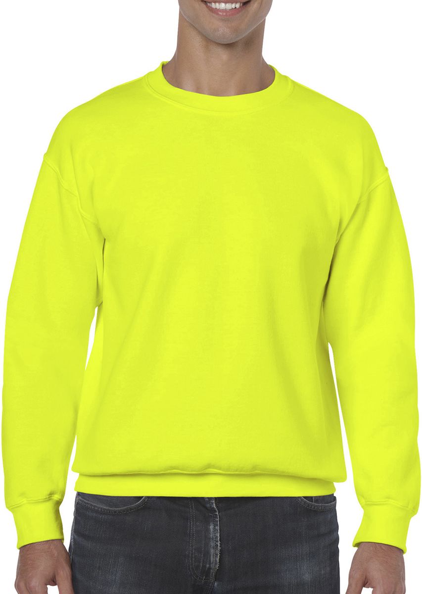 Φούτερ Crewneck 18000 Gildan Heavy Blend Safety Green