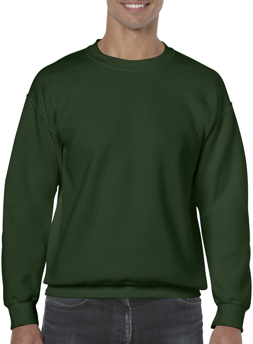 Φούτερ Crewneck 18000 Gildan Heavy Blend Forest Green