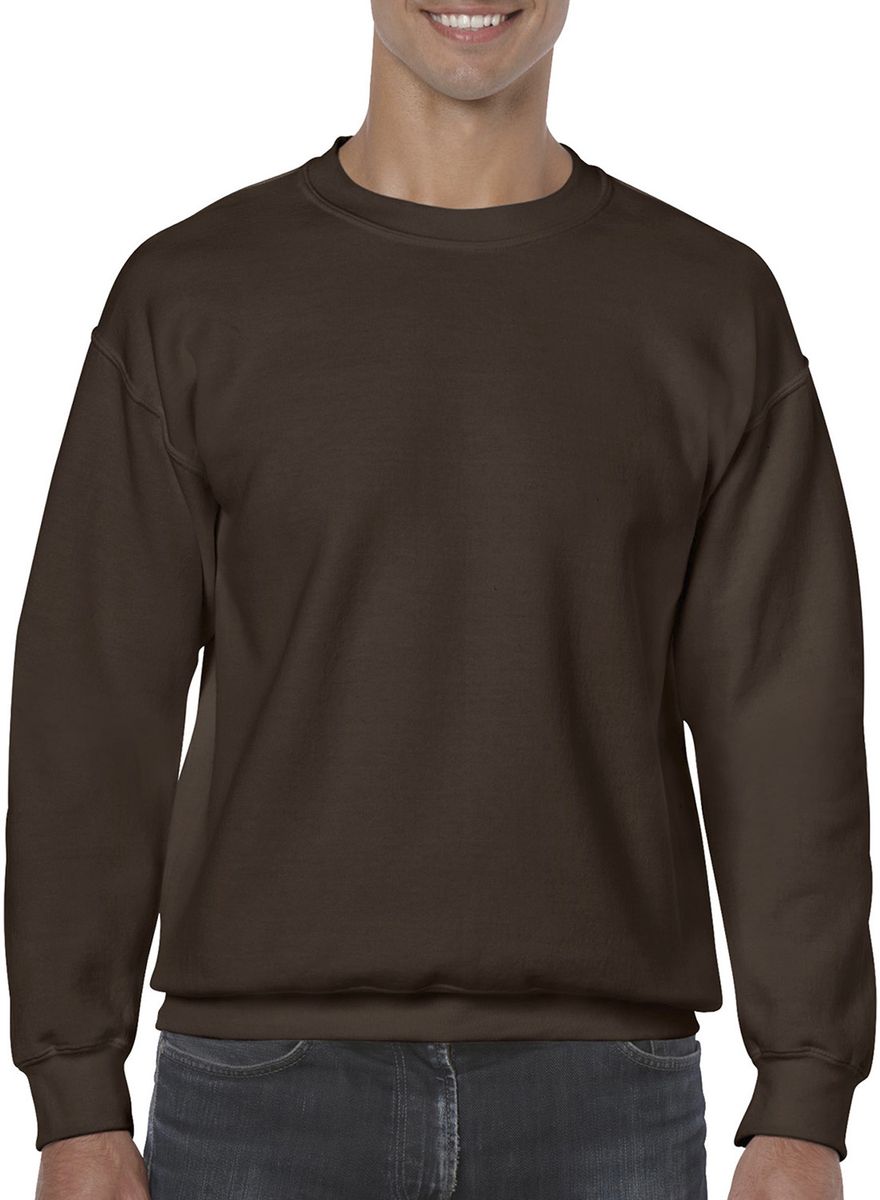 Φούτερ Crewneck 18000 Gildan Heavy Blend Dark Chocolate