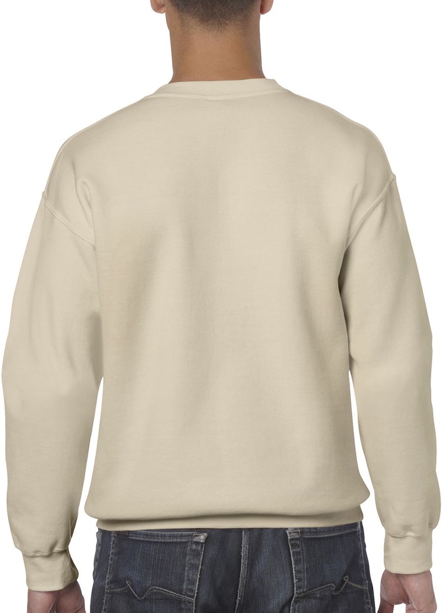 Φούτερ Crewneck 18000 Gildan Heavy Blend Sand ανδρικά Simple Wear
