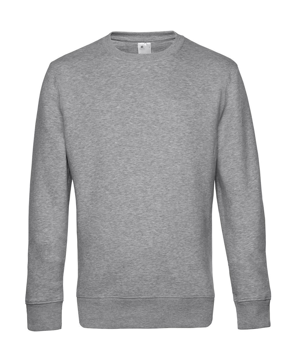 Φούτερ Crewneck WU01K B & C Heather Grey