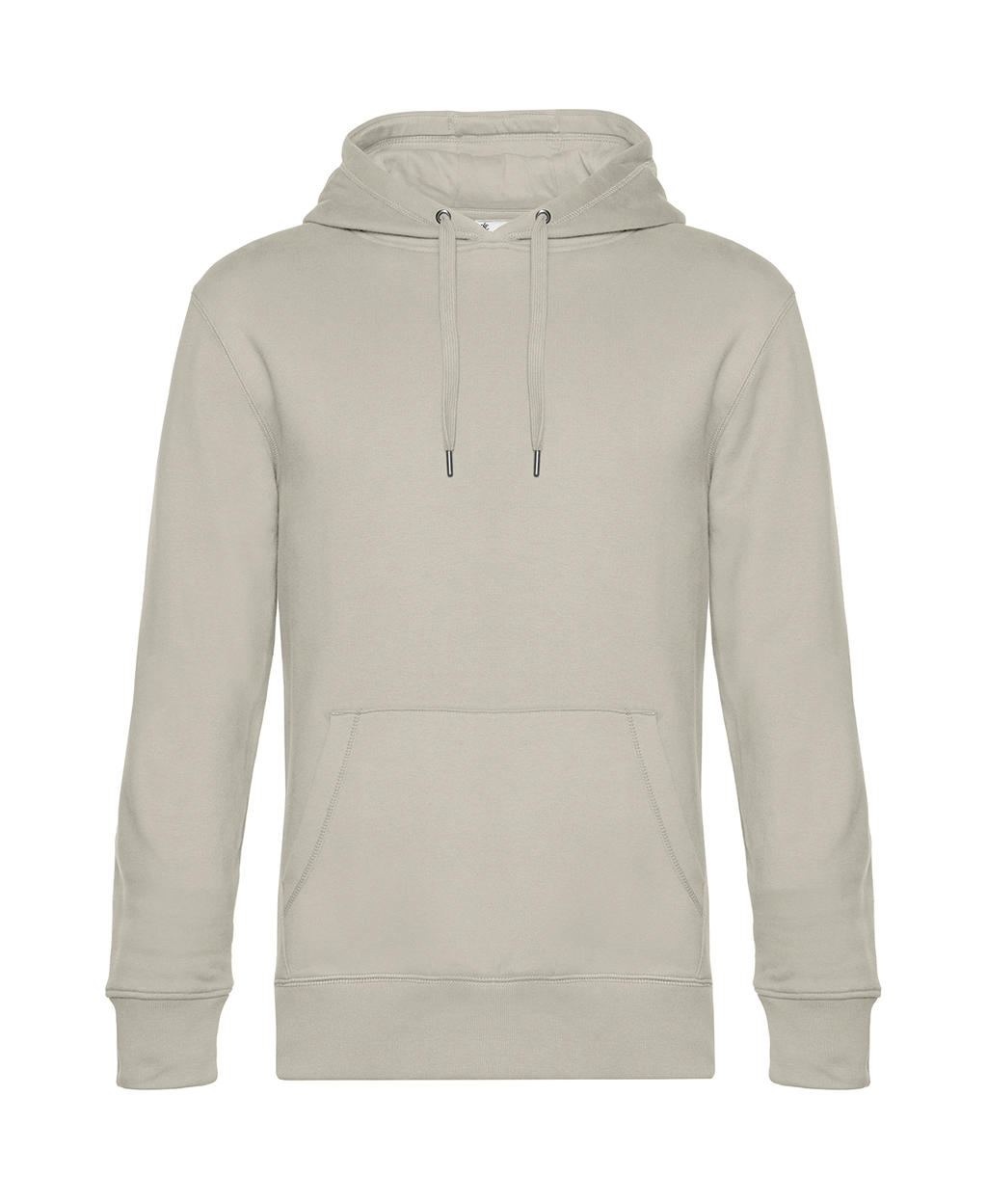 Hoodie Φούτερ WU02K B & C King Grey Fog