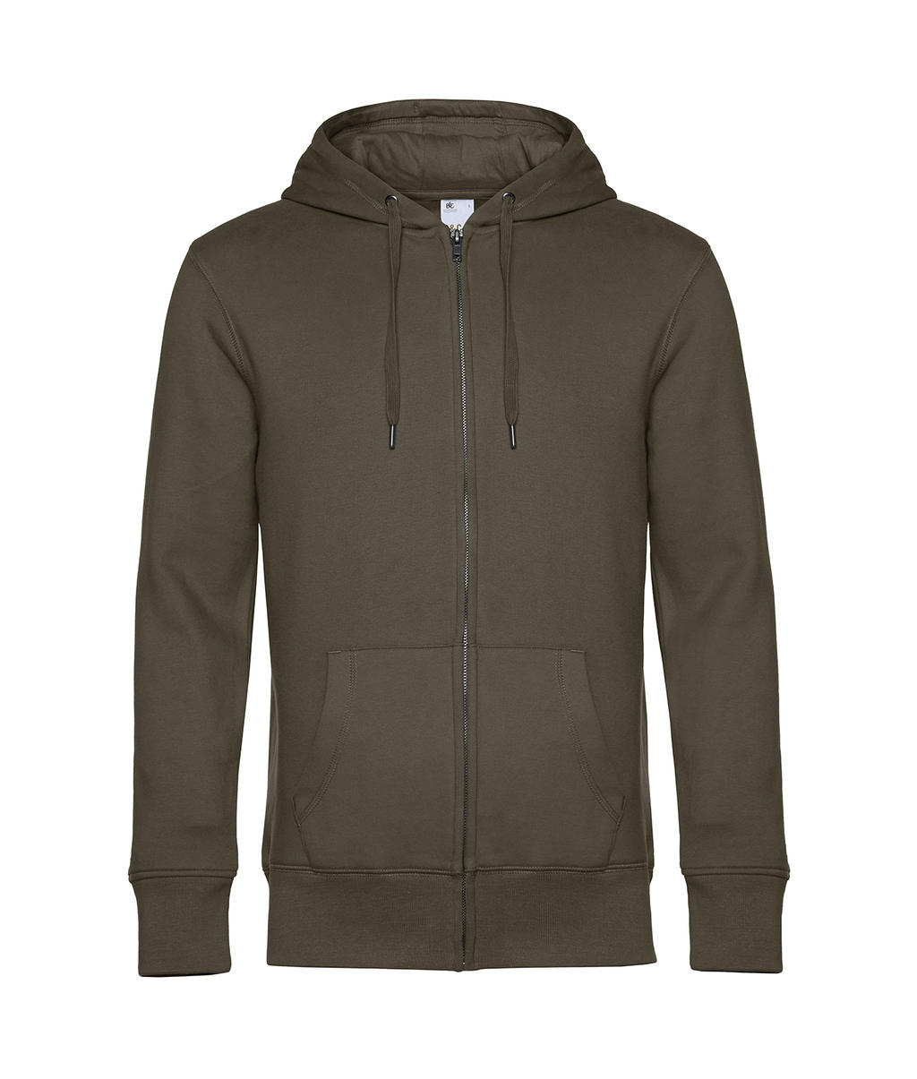 Ζακέτα Φούτερ με Κουκούλα WU03K B & C King Khaki