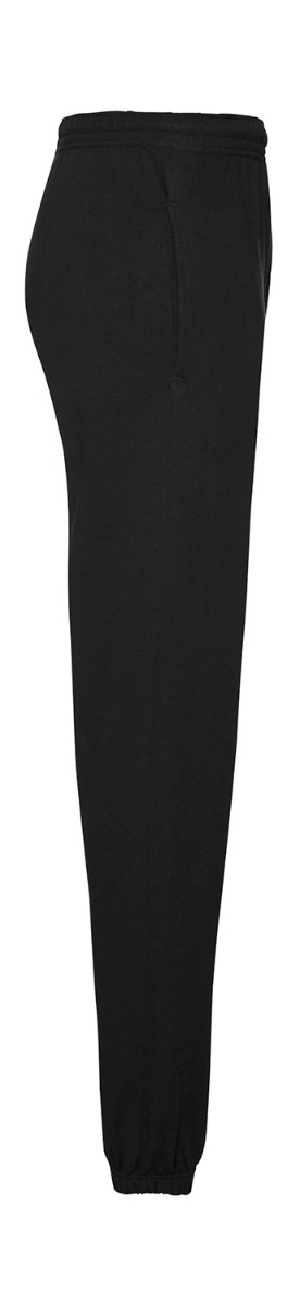 Παντελόνι Φόρμας με Λάστιχο 64-026-0 Fruit Of The Loom Black ανδρικά Παντελόνια Simple Wear