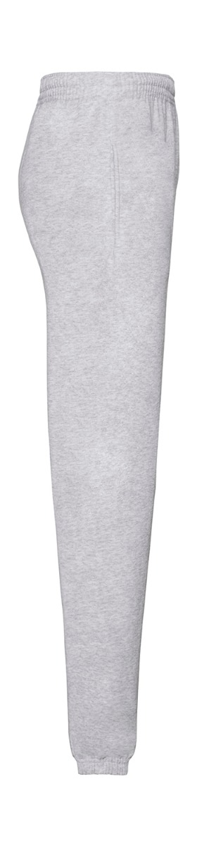 Παντελόνι Φόρμας με Λάστιχο 64-026-0 Fruit Of The Loom Heather Grey ανδρικά Παντελόνια Simple Wear