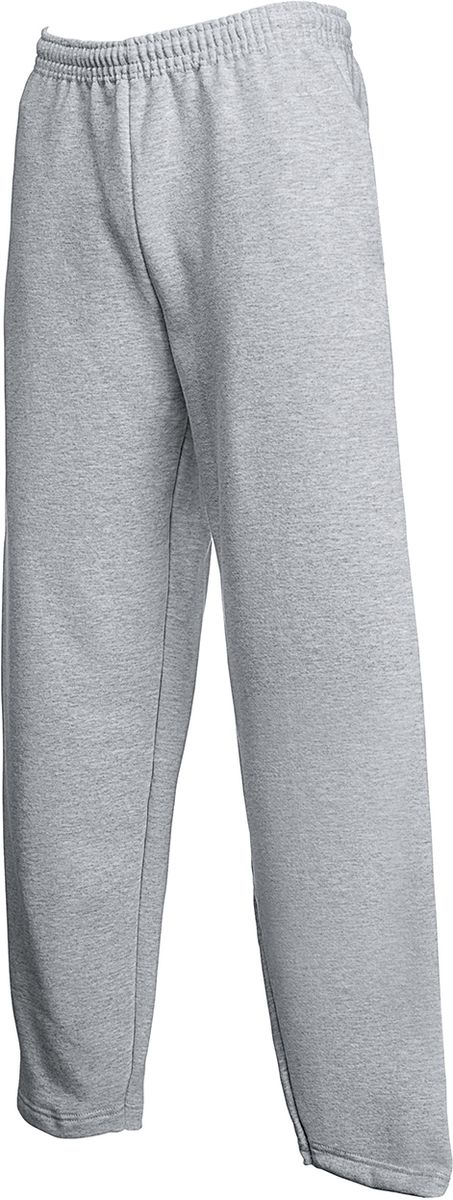 Παντελόνι Φόρμας 64-032-0 Fruit Of The Loom Open Legs Heather Grey ανδρικά Παντελόνια Simple Wear
