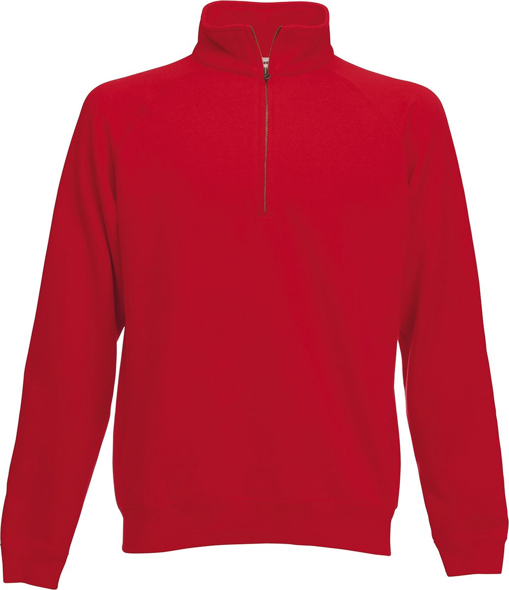 Φούτερ 62-032-0 Fruit of the Loom Premium Zip Neck Red