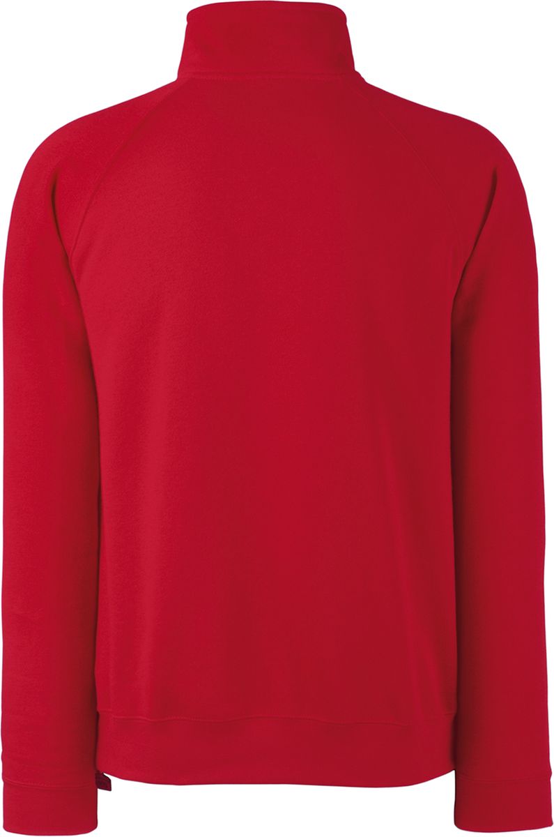 Φούτερ 62-032-0 Fruit Of The Loom Premium Zip Neck Red ανδρικά Simple Wear