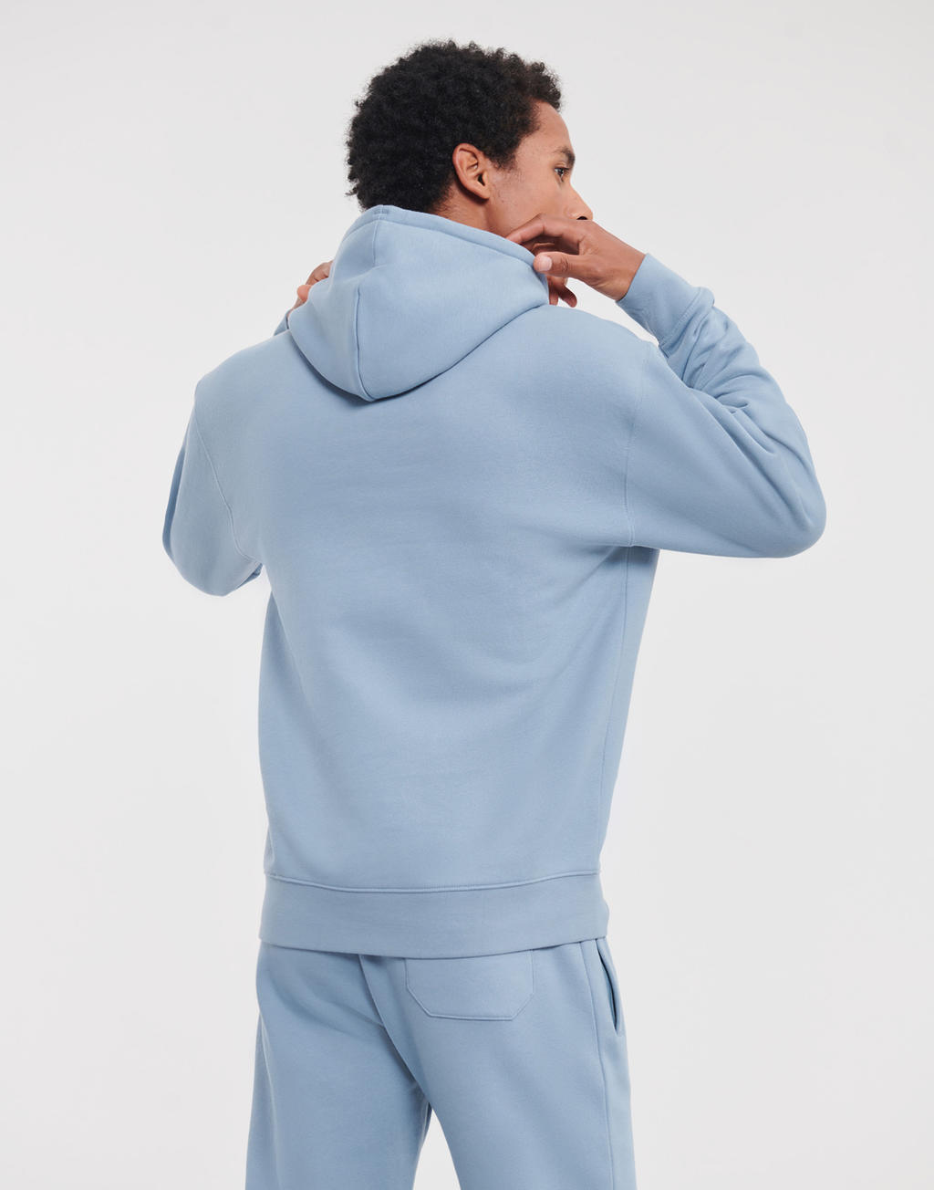 Φούτερ Hoodie R-265M-0 Russell Authentic Mineral Blue ανδρικά Simple Wear