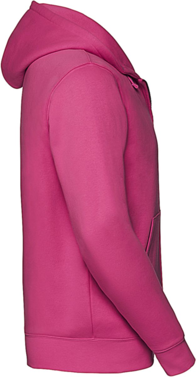 Φούτερ με Κουκούλα Και Φερμουάρ Authentic Zip Hoodie R-266M-0 Russell Fuchsia ανδρικά Simple Wear