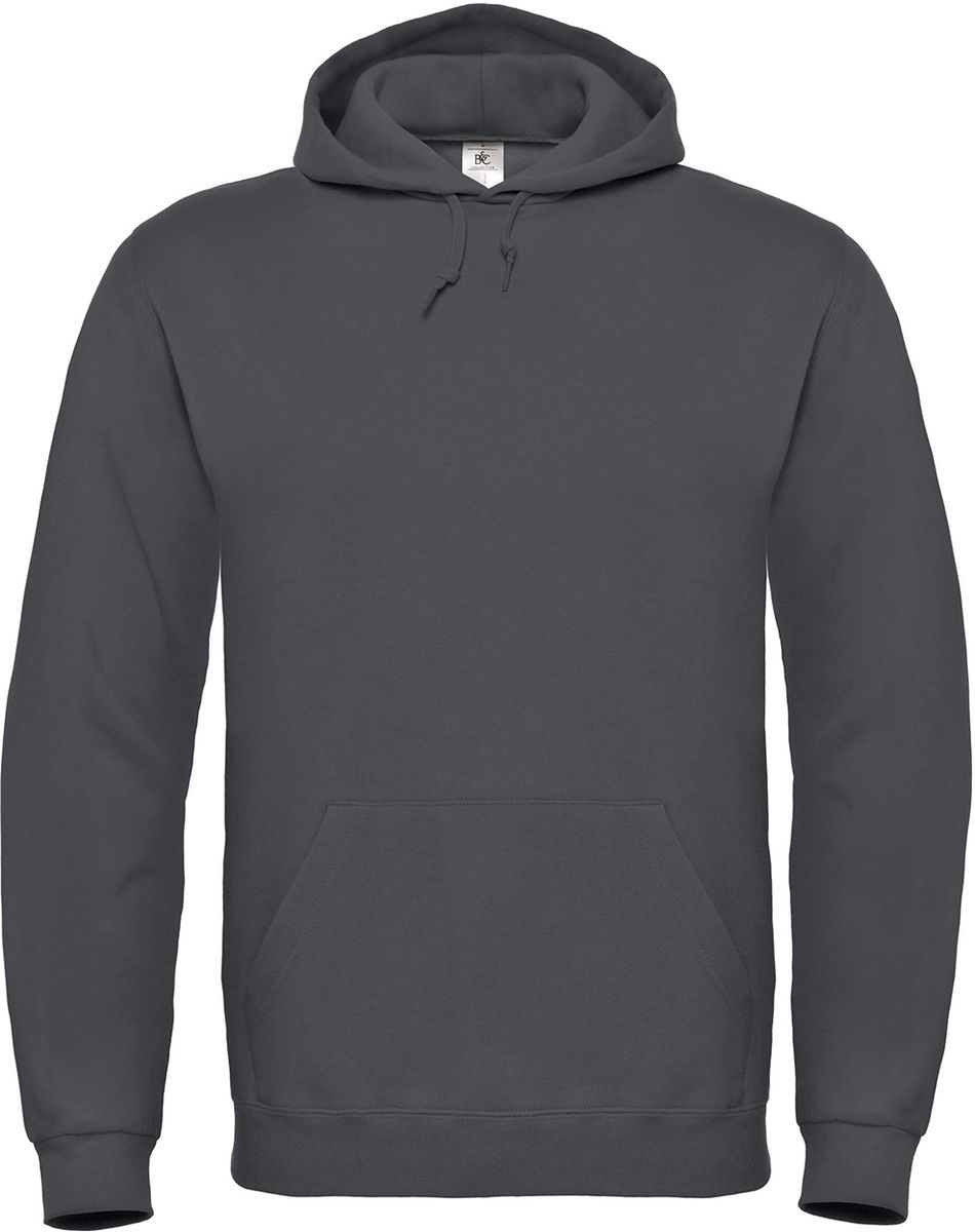 Φούτερ με Κουκούλα ID.003 B & C Anthracite