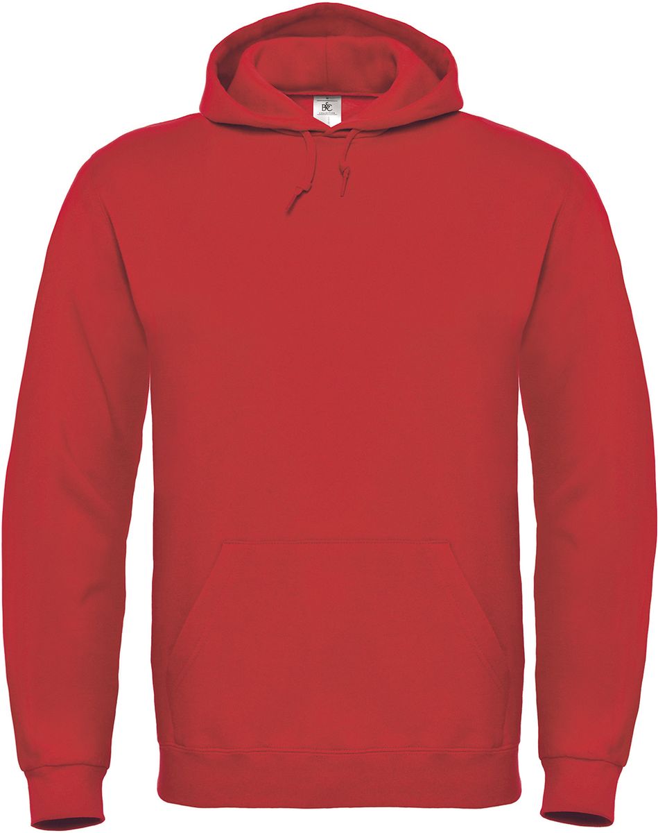 Φούτερ με Κουκούλα ID.003 B & C Red