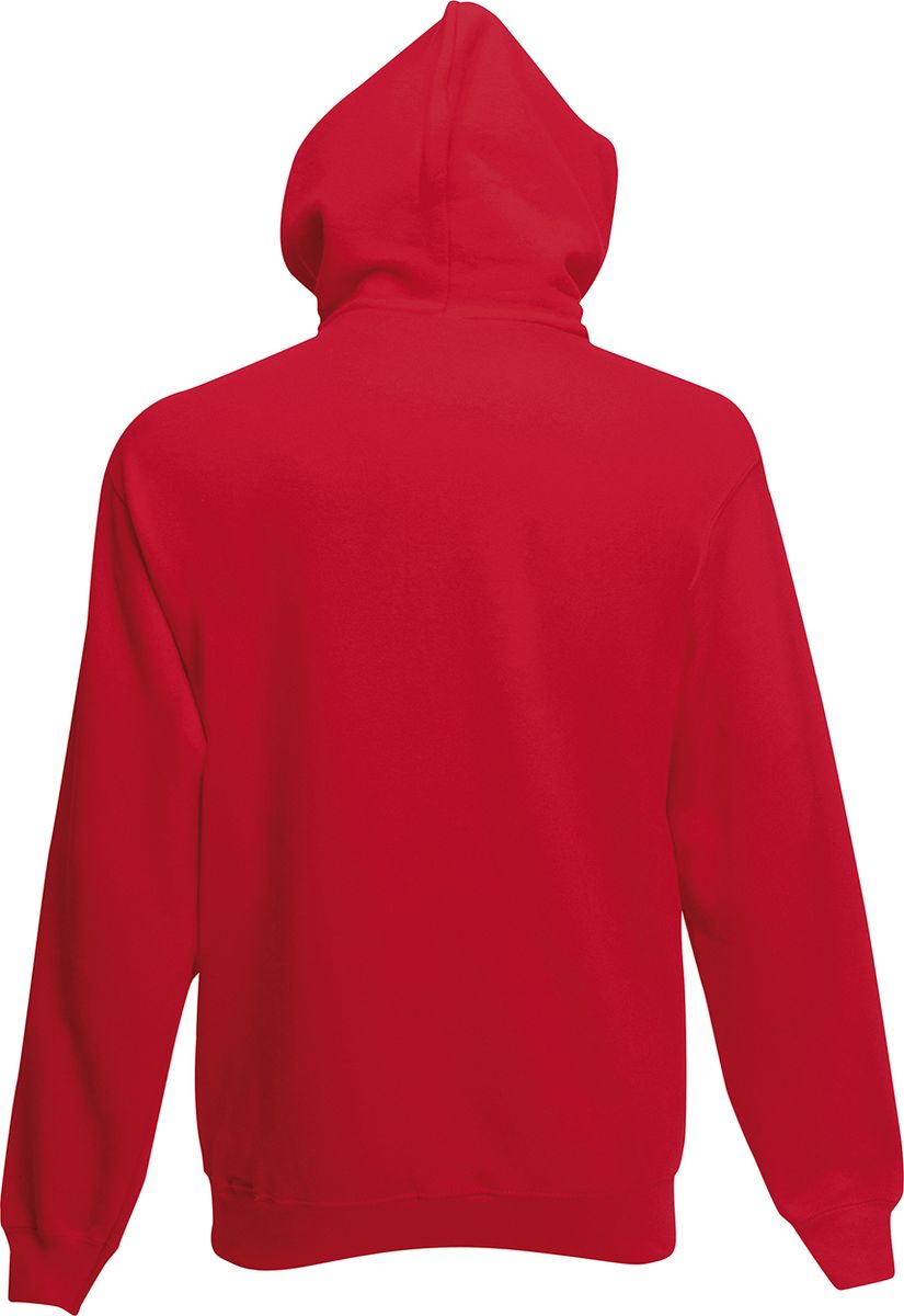 Φούτερ Hoodie 62-208-0 Fruit Of The Loom Red ανδρικά Simple Wear