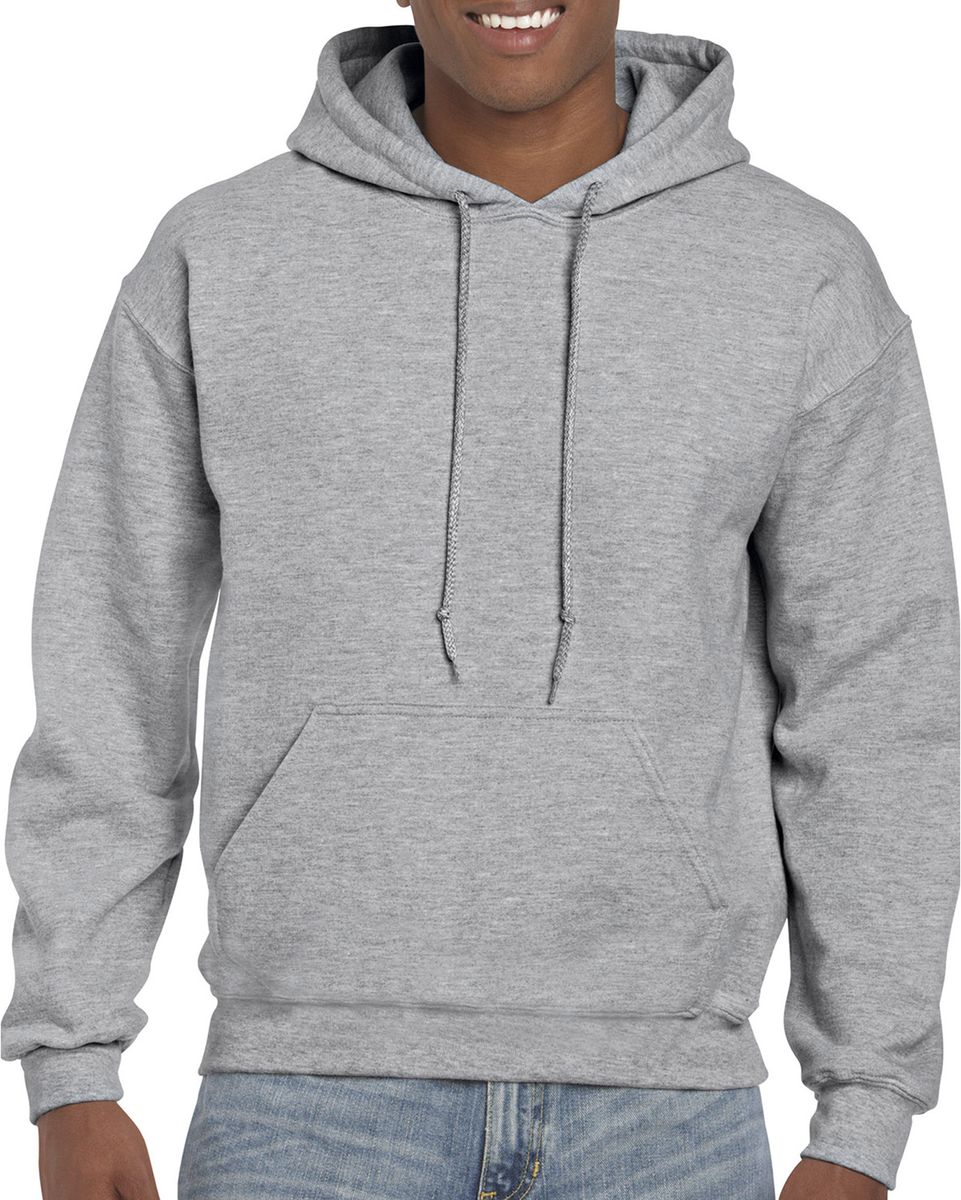 Φούτερ με Κουκούλα Gildan 12500 DryBlend Hoodie Sport Grey