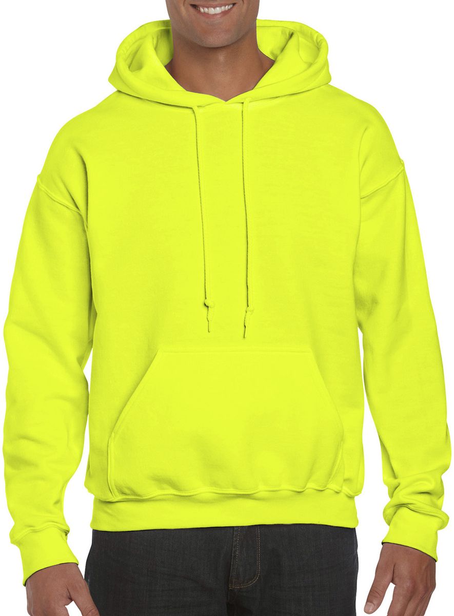 Φούτερ με Κουκούλα Gildan 12500 DryBlend Hoodie Safety Green