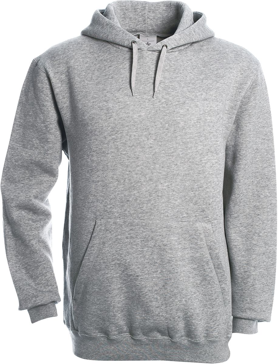 Φούτερ Hoodie WU620 B & C Heather Grey