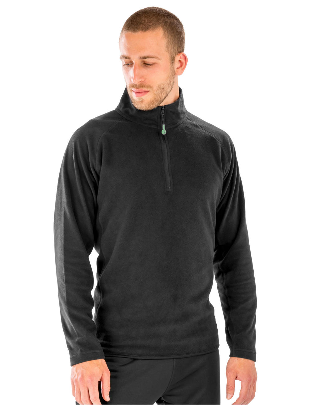 Ανδρική Μπλούζα Microfleece R905X Result Recycled Black ανδρικά Μπουφάν Simple Wear