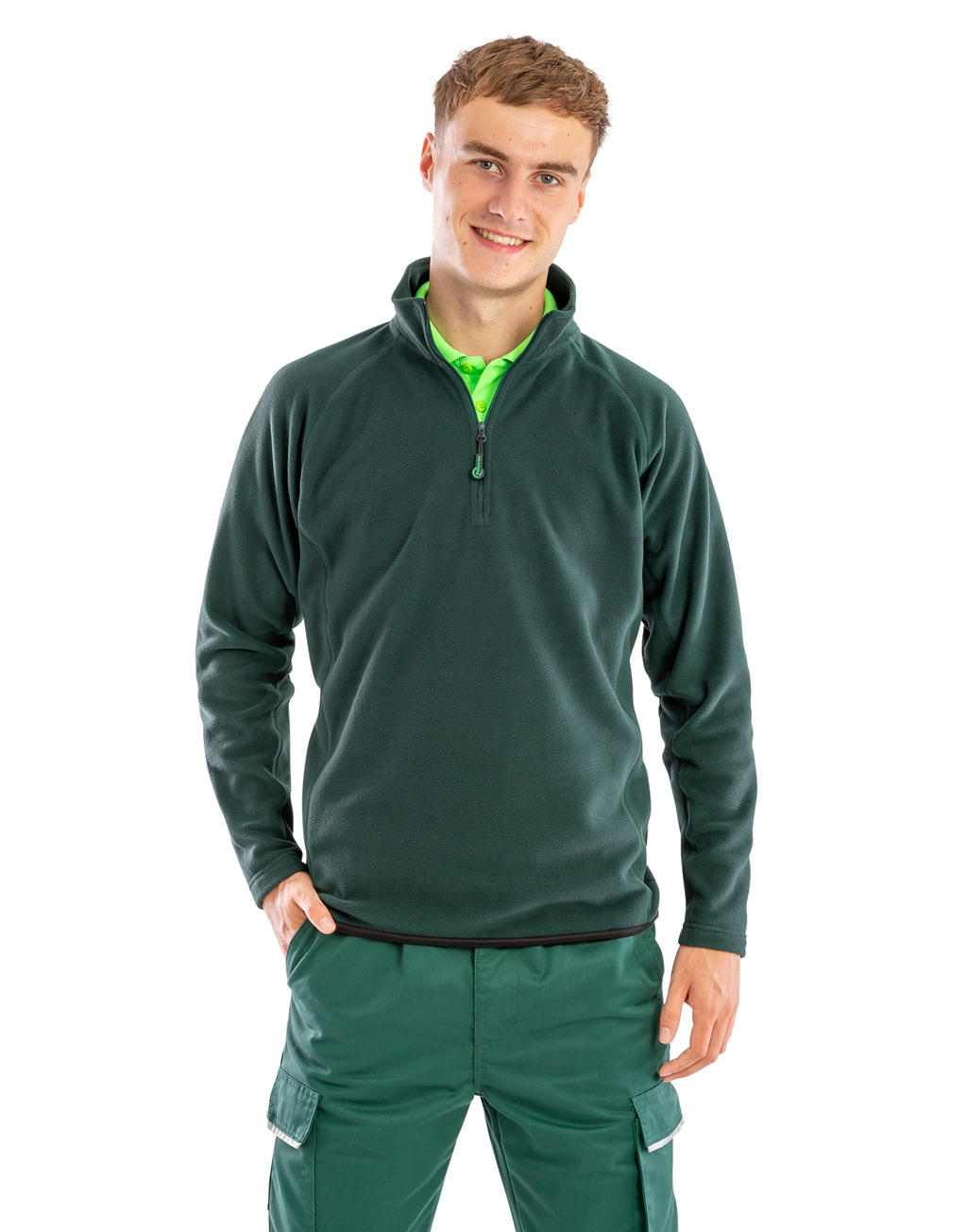 Μπλούζα Recycled Microfleece R905X Result Forest Green ανδρικά Μπουφάν Simple Wear