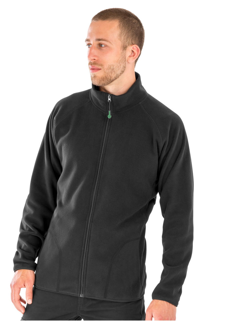 Ανδρικό Τζάκετ R907X Result Recycled Microfleece Black