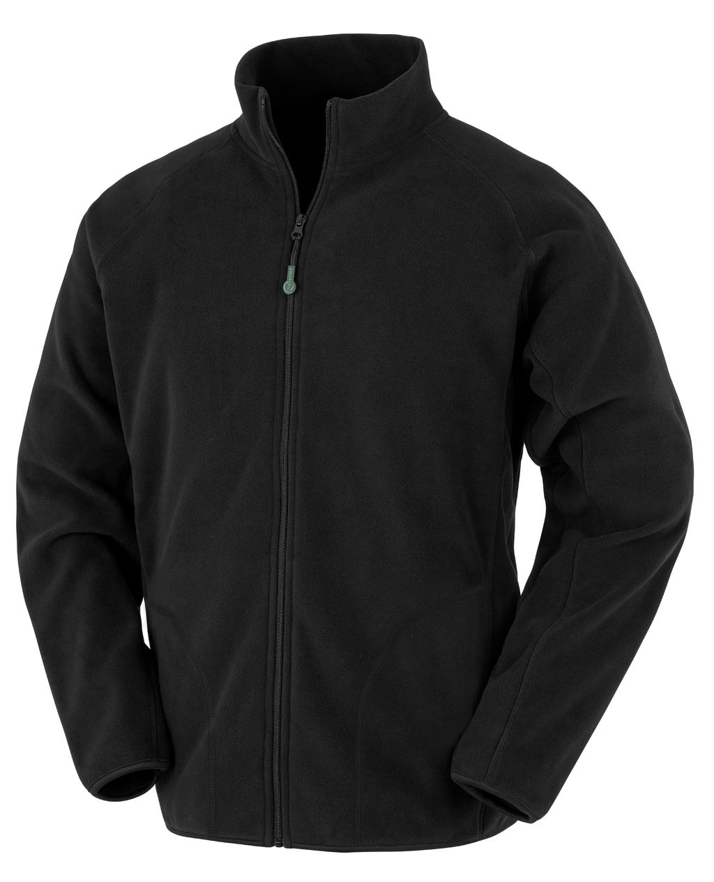 Ανδρικό Τζάκετ R907X Result Recycled Microfleece Black ανδρικά Μπουφάν Simple Wear